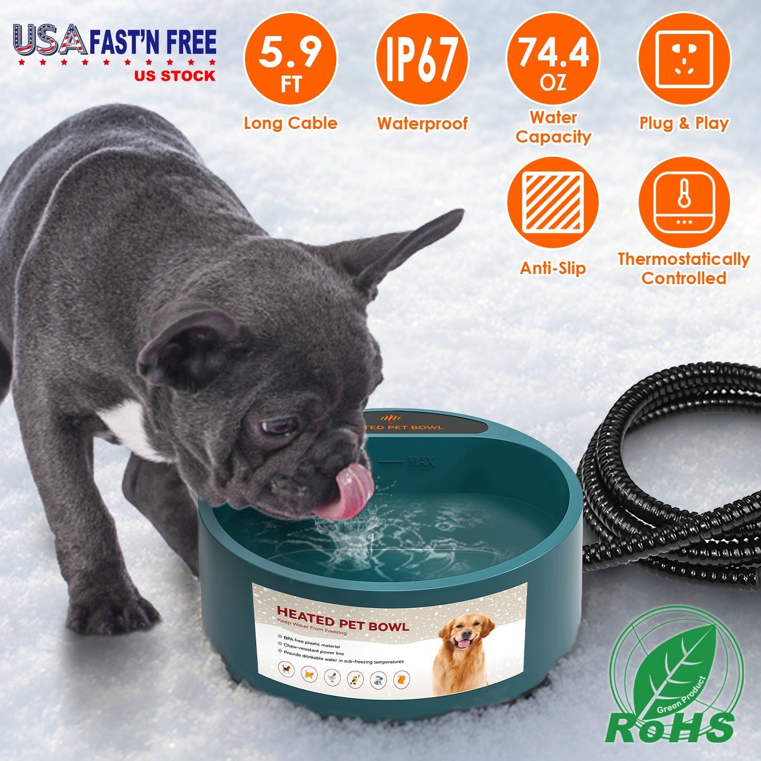 Why Your Pets Deserve a Heated Water Bowl